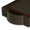Dacasso Walnut & Leather Coaster Set AG-8445 - alternate 3